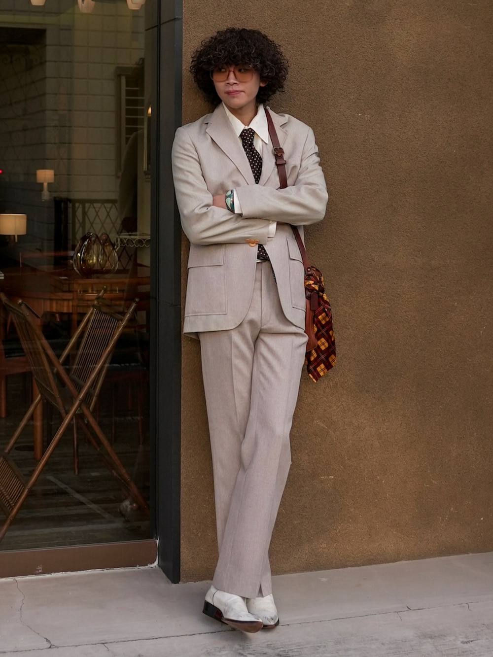 しょーた｜VINTAGEのスーツジャケットを使ったコーディネート - WEAR