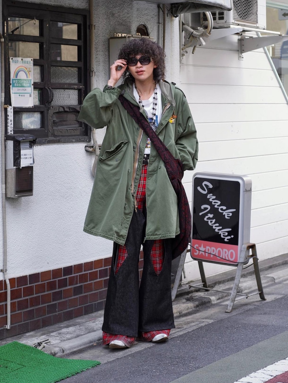 しょーた｜50s US army M51 modsのモッズコートを使ったコーディネート