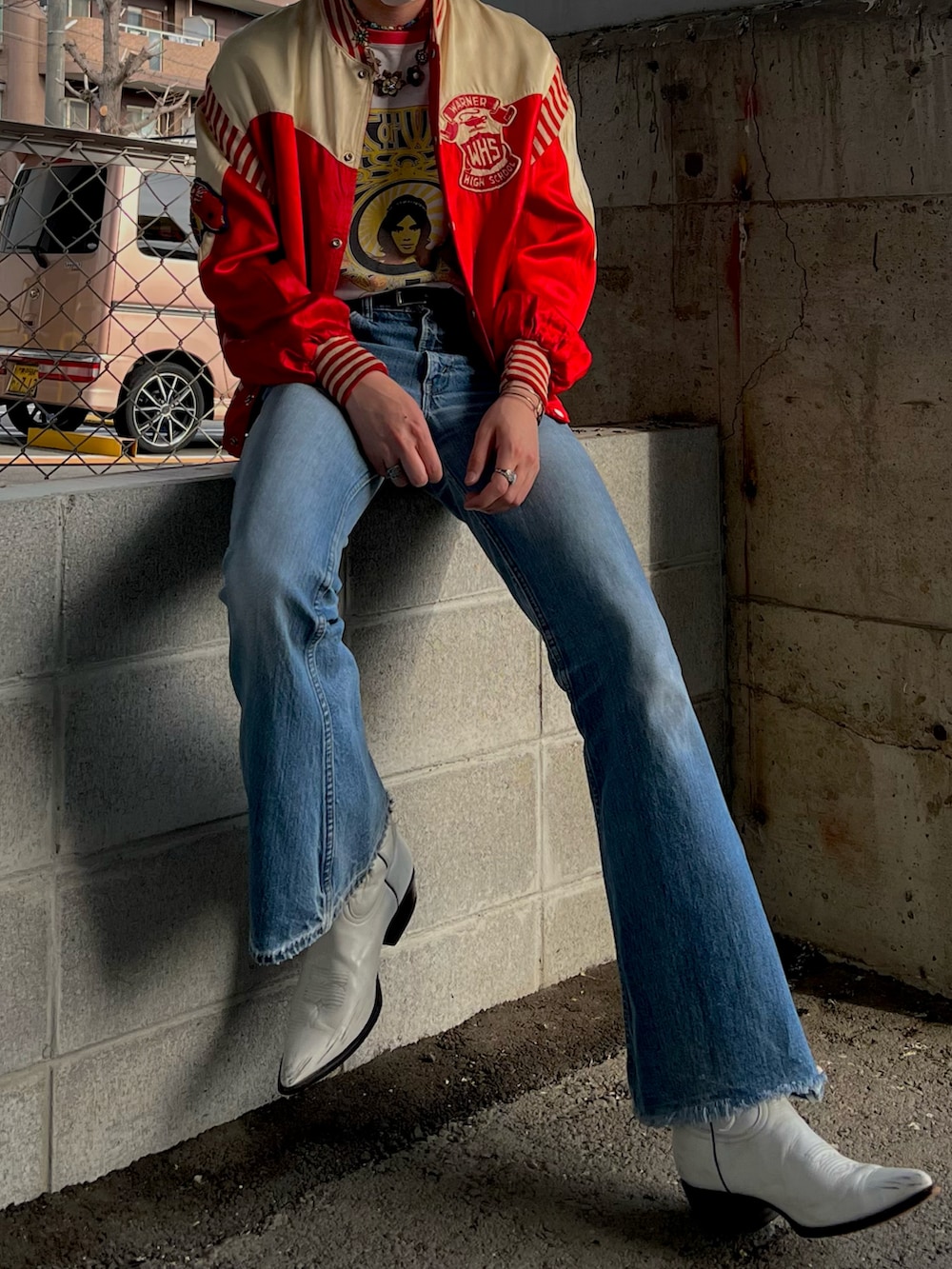 しょーた｜70s Levi's 684のデニムパンツを使ったコーディネート - WEAR
