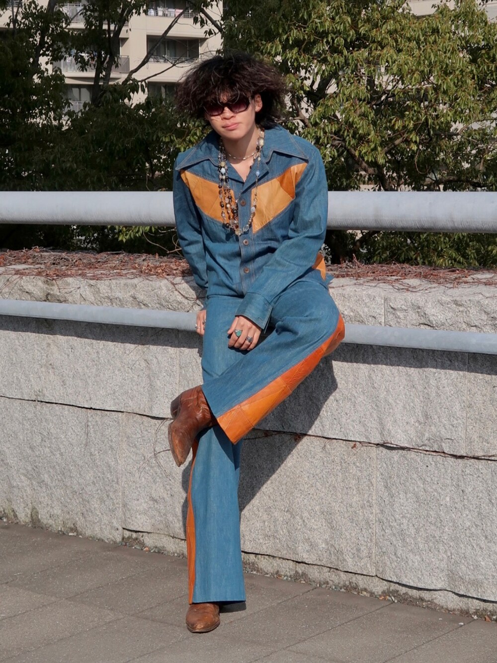 しょーた｜70s vintageのデニムジャケットを使ったコーディネート - WEAR