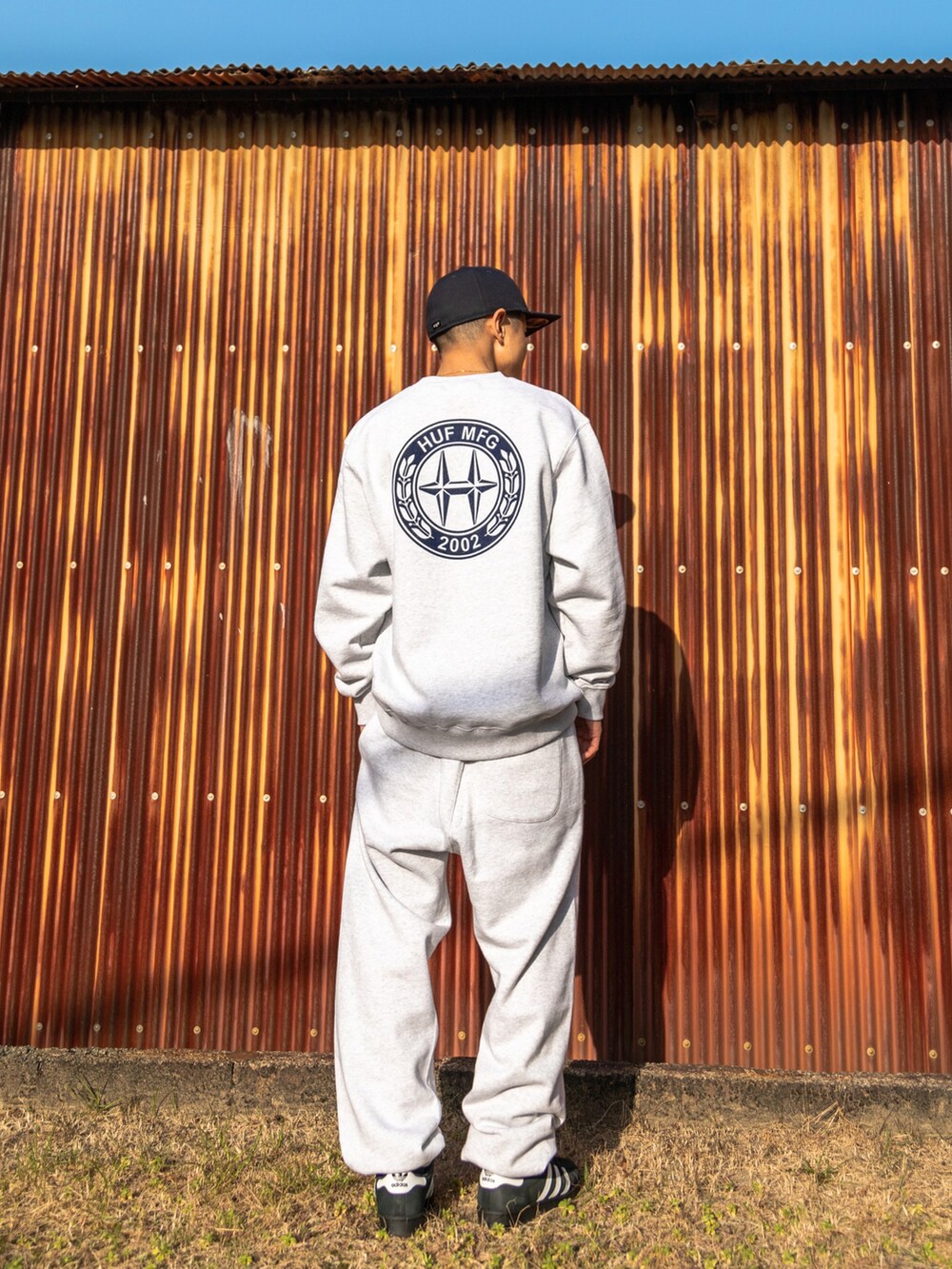 HUF JAPAN(HUF JAPAN OFFICIAL)｜HUFのスウェットを使った