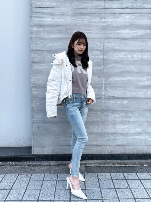 r*読様 ジェイダ　ダウン GYDA（ジェイダ）の「GYGYembroideryダウンコート（ダウン