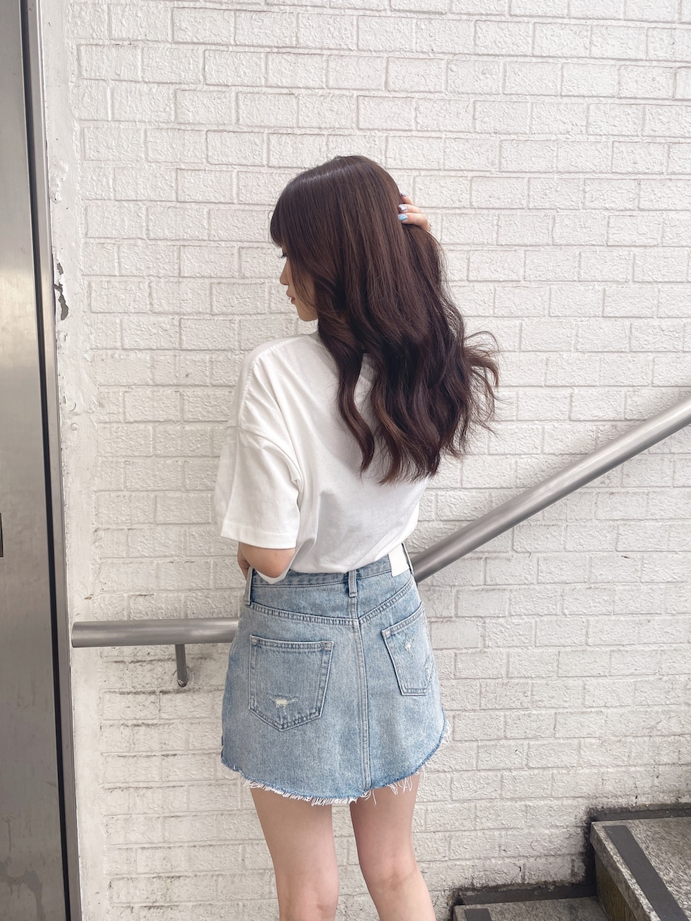 ichi(GYDA)｜GYDAのデニムスカートを使ったコーディネート - WEAR