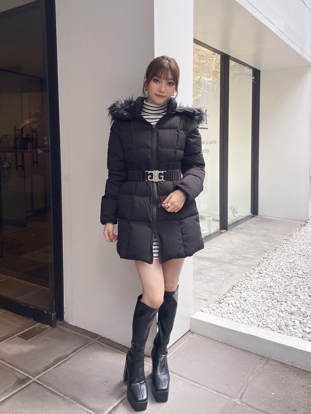 ichi(GYDA)｜GYDAのダウンジャケット/コートを使った