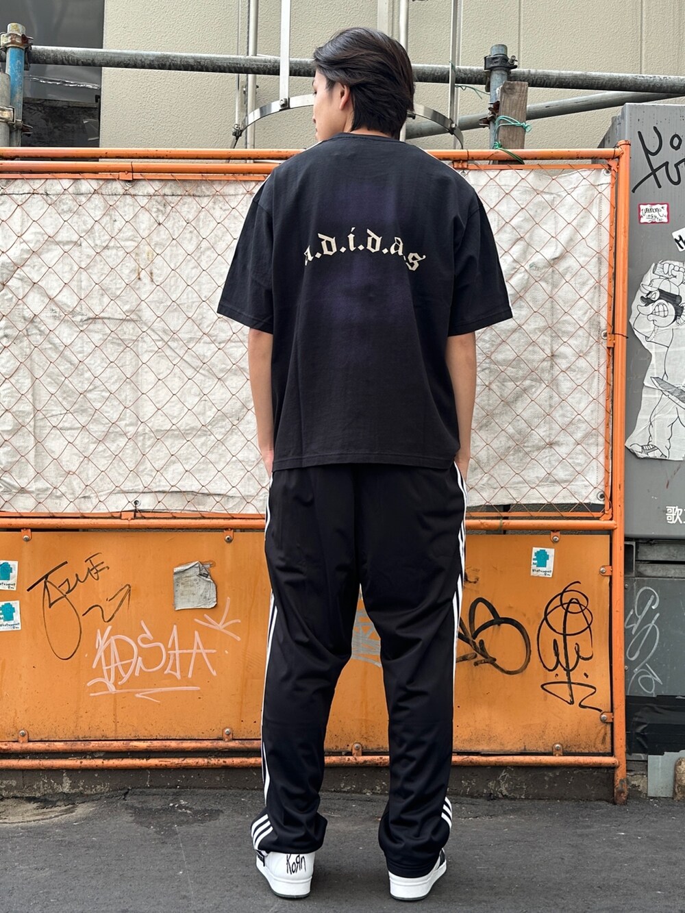 MS(アディダス ブランドコアストア 新宿)｜adidasのパンツを使った