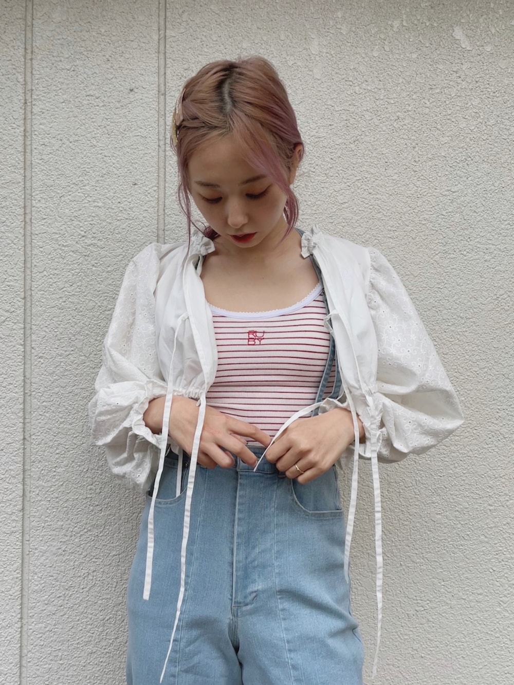 AMO｜RUBY AND YOUのデニムパンツを使ったコーディネート - WEAR