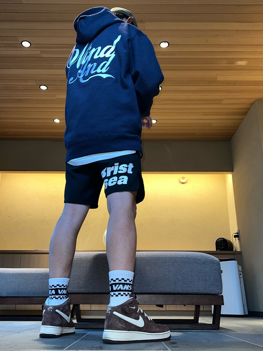 し〜も☆｜WIND AND SEAのパーカーを使ったコーディネート - WEAR