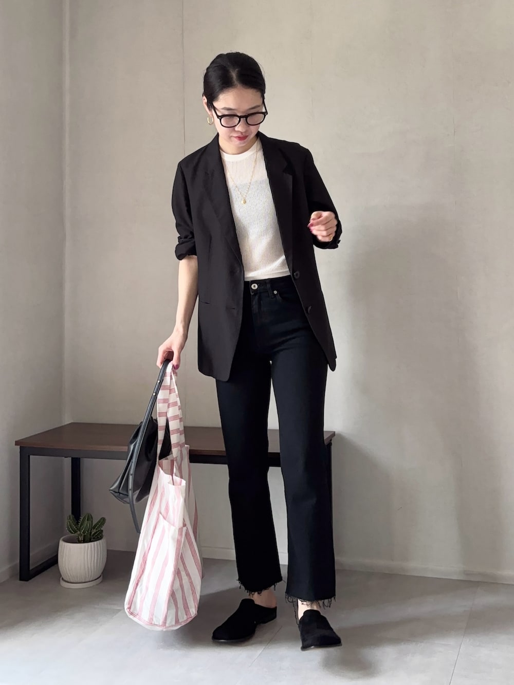 ひなさんの（UNIQLO）を使ったコーディネートの3枚目の写真