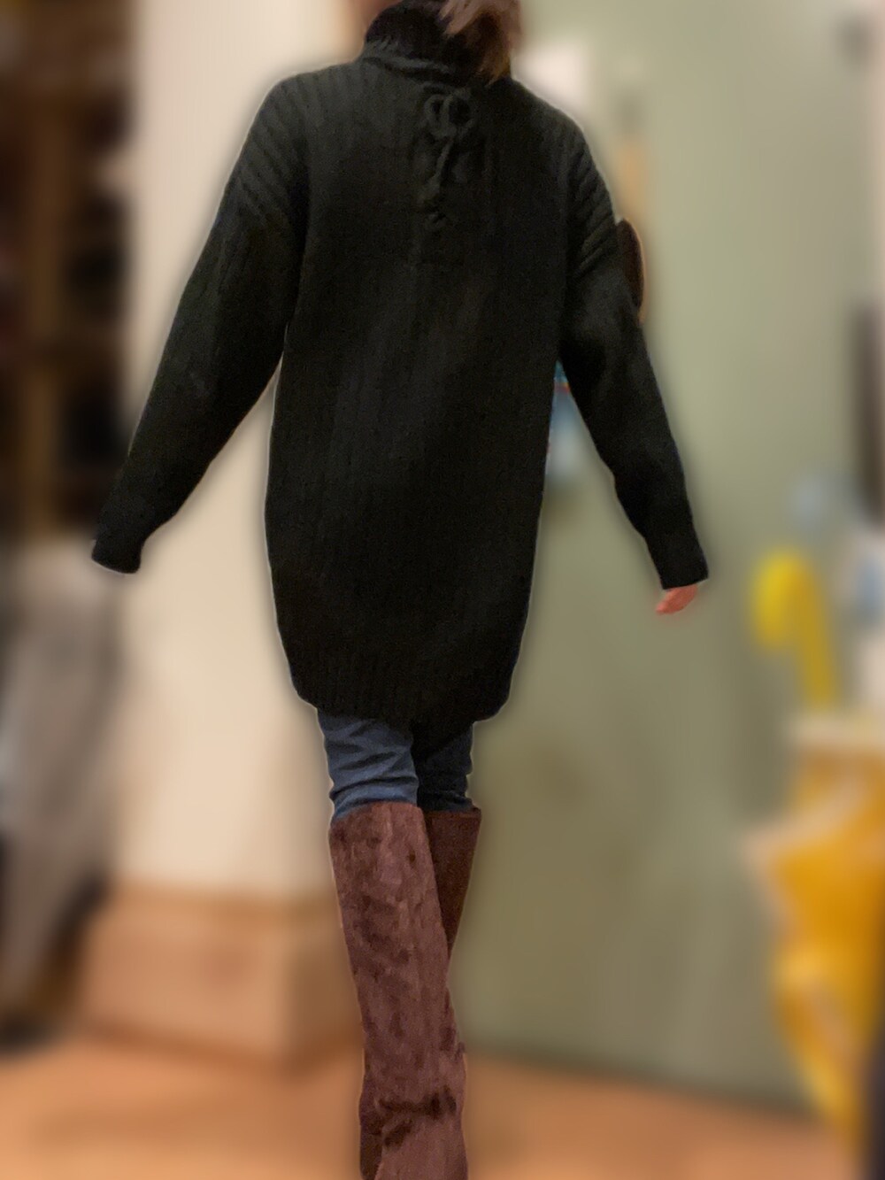 「ZUCCaのEMBOSSバッグ/トートバッグ（トートバッグ、シルバー系）」を使った、ちゃー さん（レディース・150cm）の冬コーディネートの4枚目の写真