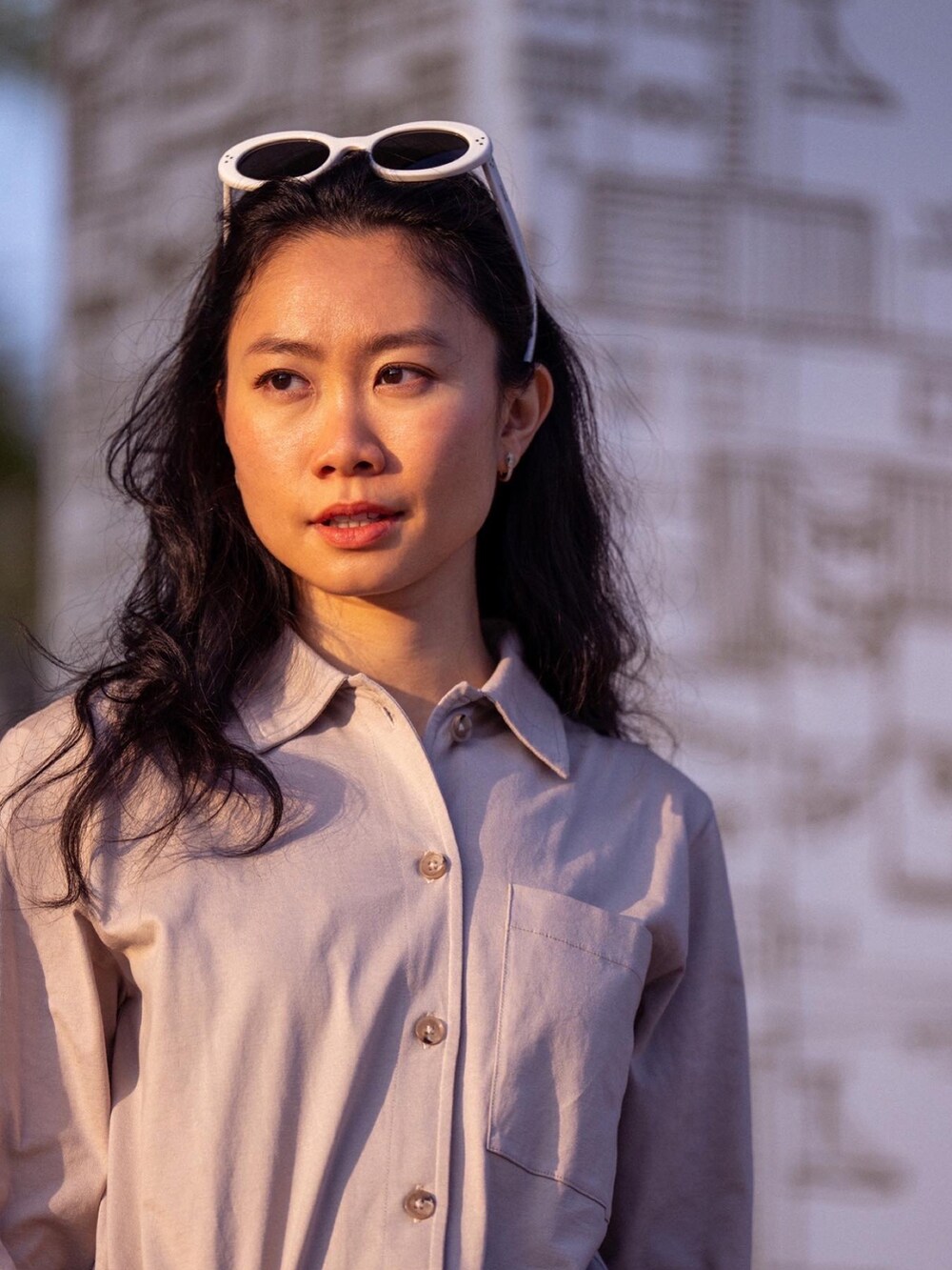 「jumpsuit、beige、CELINE、ninety percent」｜「ninety percentのアイテム（つなぎ/オールインワン、ベージュ系）」を使った、kittyunofficialさん（レディース・170cm）の冬コーディネートの4枚目の写真