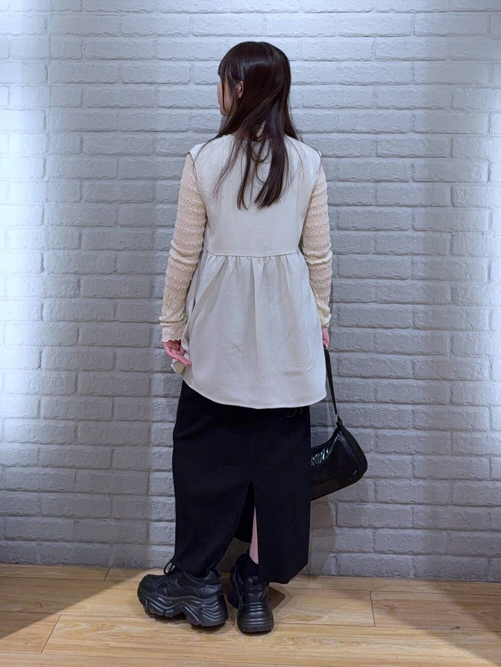 るりこ(LOWRYS FARM 神戸三田プレミアムアウトレット)｜LOWRYS FARMのスカートを使ったコーディネート - WEAR