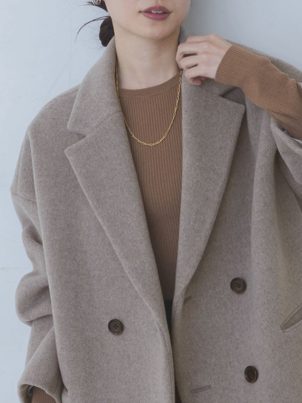 MTRオーバーPコートを使った人気ファッションコーディネート - WEAR