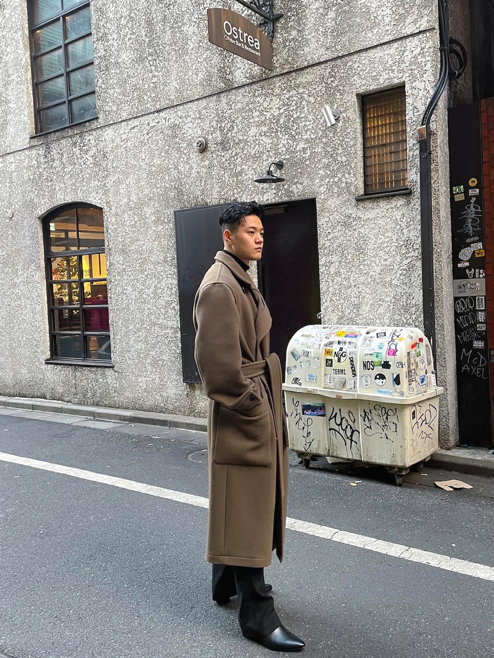 LEMAIRE ブラウン チェスターコート LEMAIRE ブラウン チェスターコート メンズ