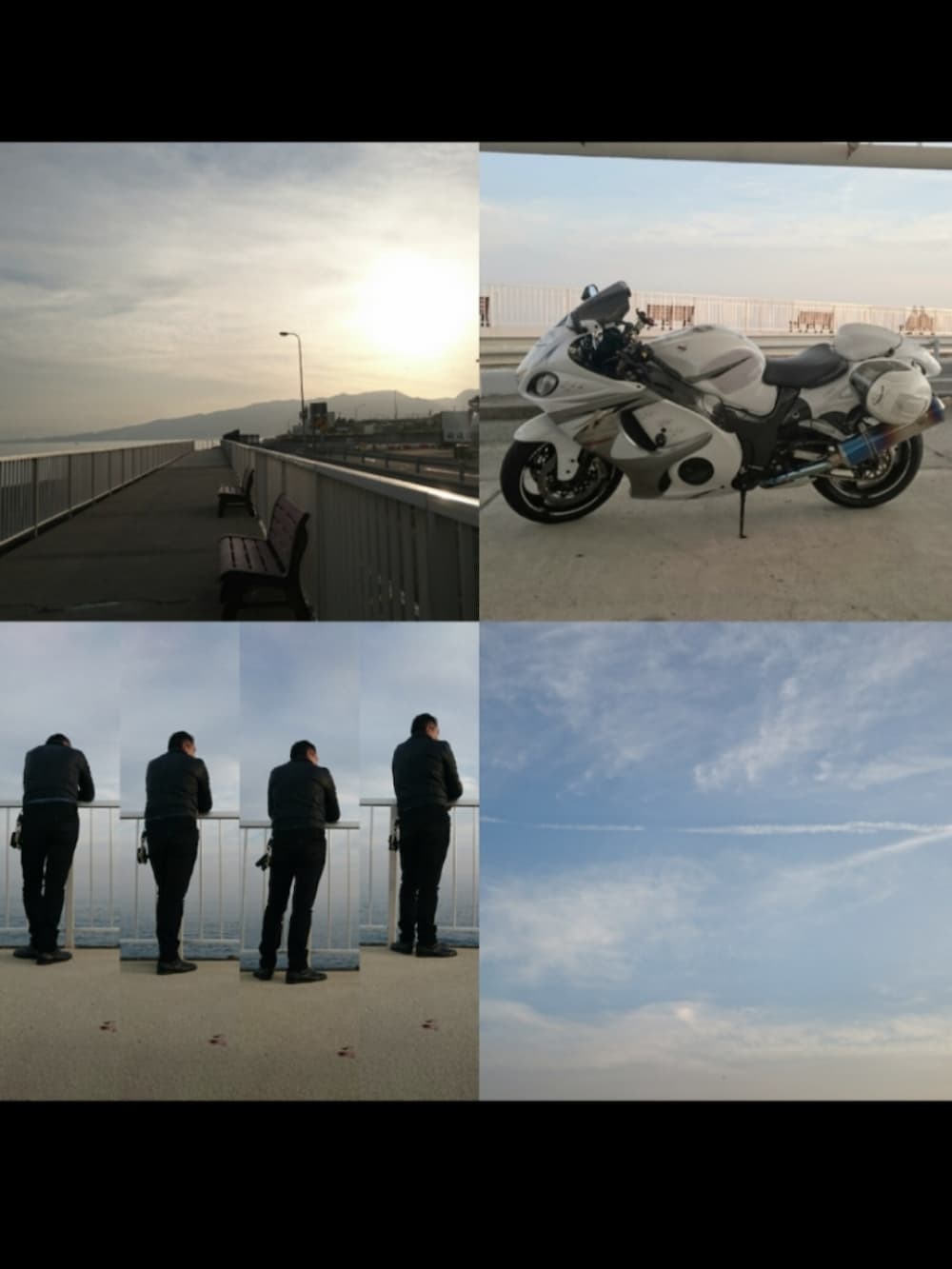 ブラック系のライダースジャケット、ブラック系のデニムパンツ、ブラック系のブーツを着用したメンズの冬コーディネートの3枚目の写真