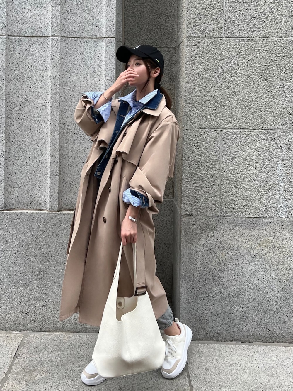 Risa(Riberry)｜Riberryのトレンチコートを使ったコーディネート - WEAR 