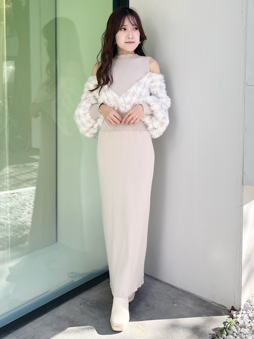 UN3D. MA-1ディテールワンピース un3d. MA-1 ワンピース アンスリード