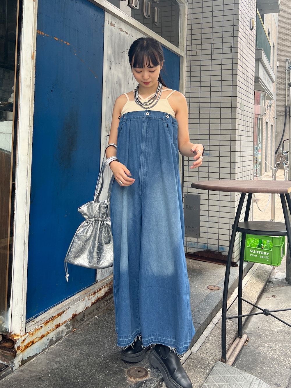 hamamoto hiyori｜Kastaneのサロペット/オーバーオールを使った