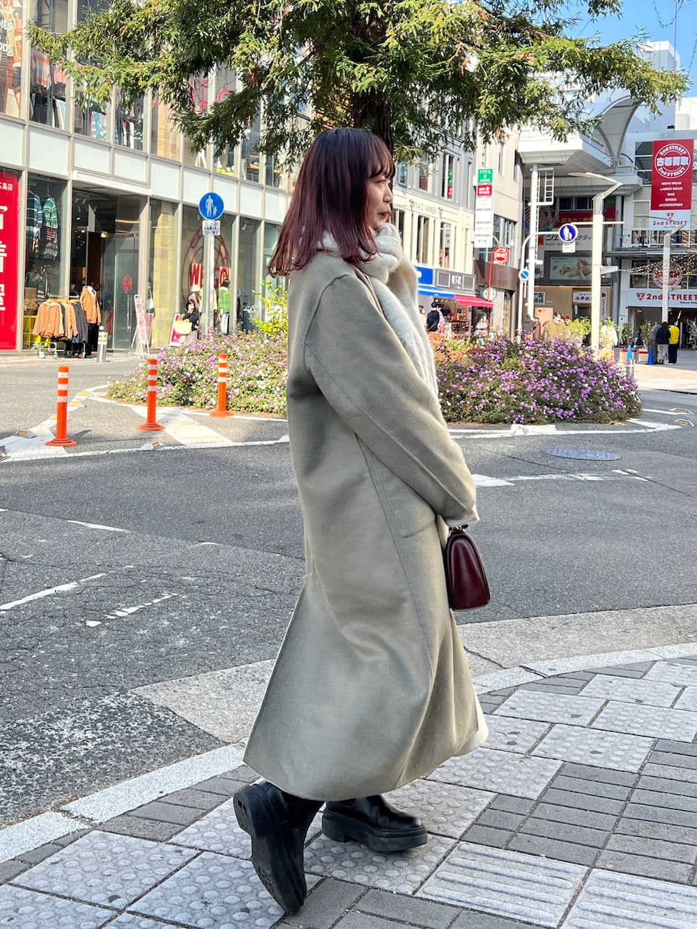 hamamoto hiyori(Kastane広島店)｜Kastaneのマフラーを使った