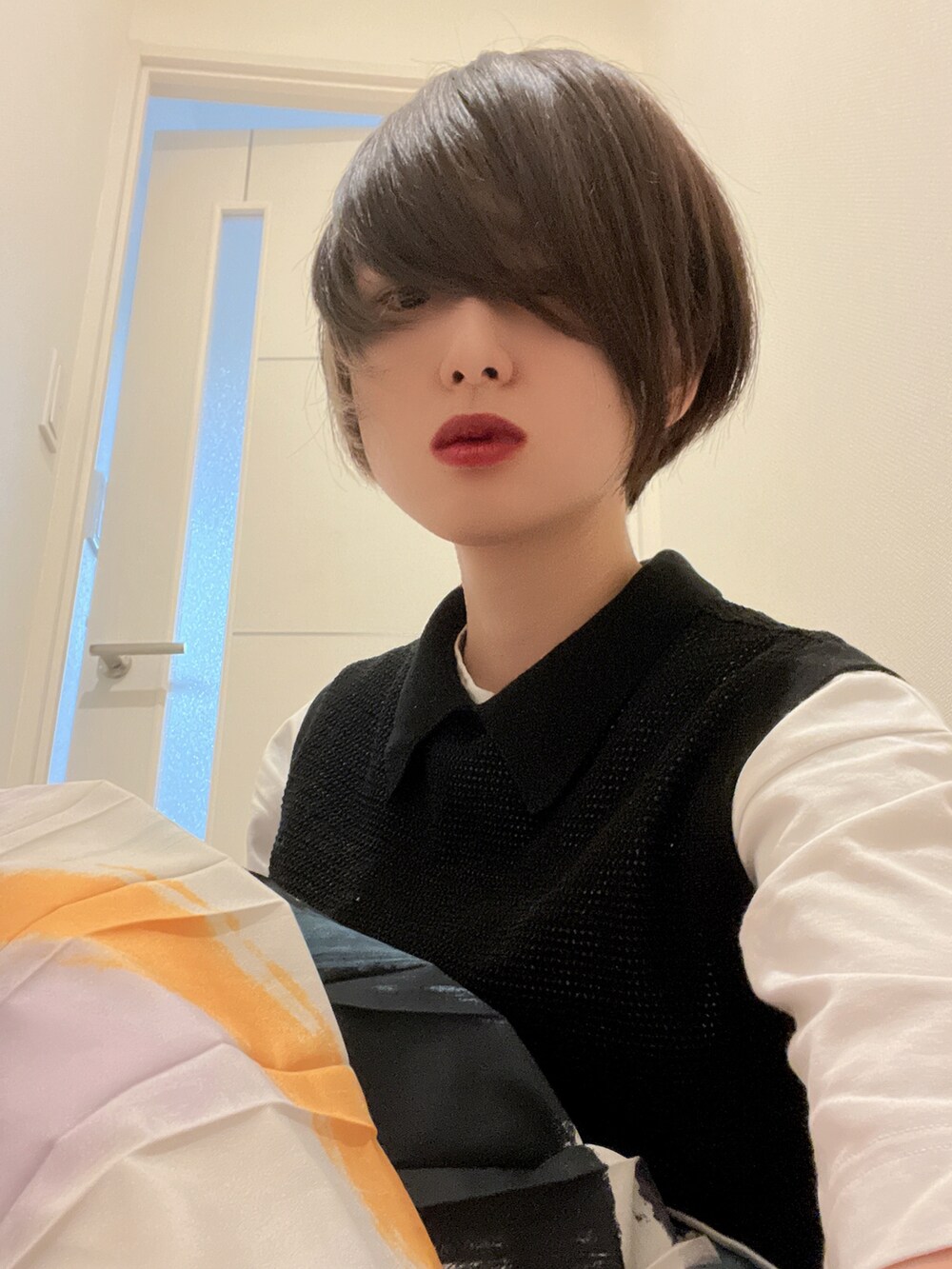 「今日のコスメと服、GWコーデ、休日スタイル、モード、PLST、お洒落さんとつながりたい、レイヤードスタイル、Tシャツコーデ、スカートスタイル、春色、AZUL by moussy、なぐもデス、shu uemura、ボビイブラウン、ハンサム女子」|「PLSTのアイテム(Tシャツ/カットソー、ホワイト系)」を使った、nagumodogさん(骨格ナチュラル・レディース・165cm)の春コーディネートの2枚目の写真