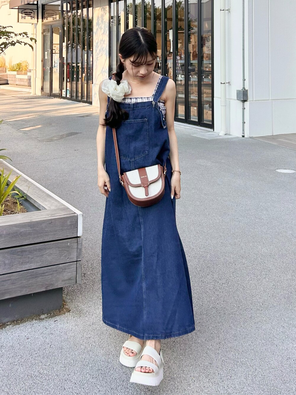 【夏のカジュアルコーデの足元に♡】DIOR サンダル ami|CHARLES & KEITHのサンダルを使ったコーディネート - WEAR