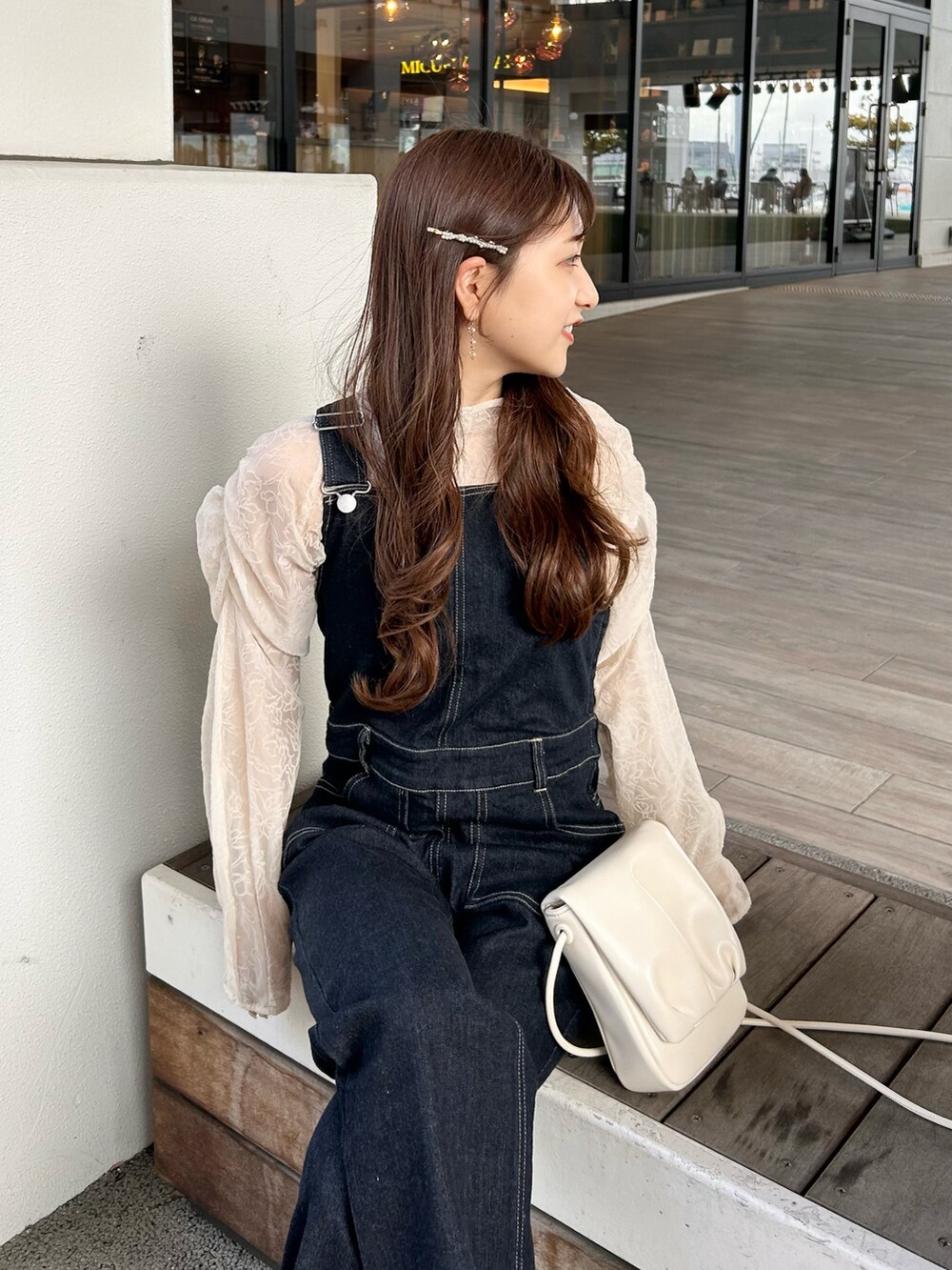 ami｜Chicoのサロペット/オーバーオールを使ったコーディネート - WEAR