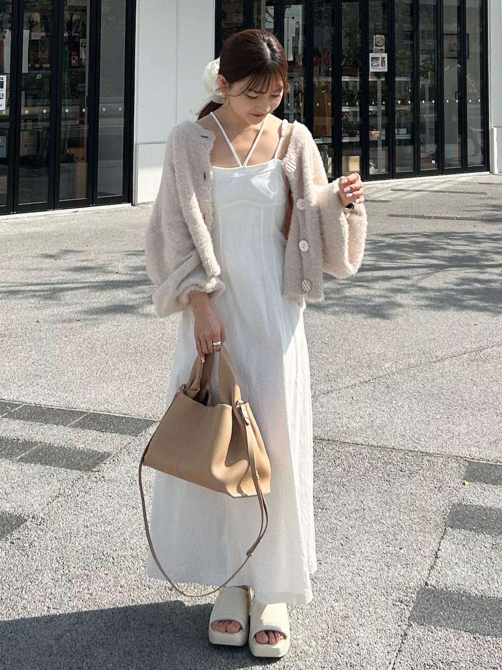 ami｜polene parisのバッグを使ったコーディネート - WEAR