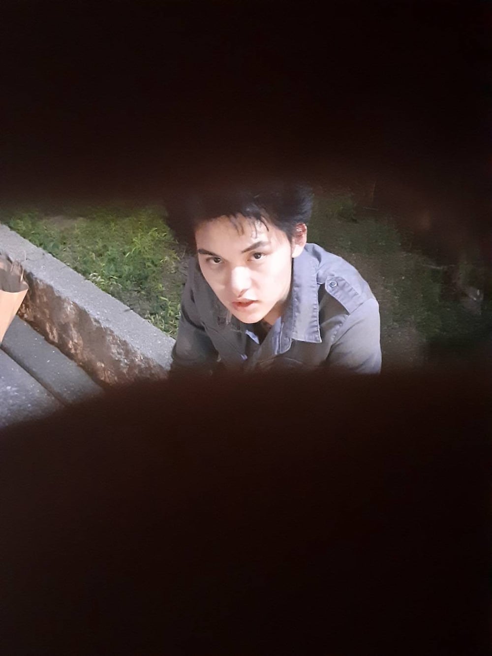 ブラック系のその他を着用したメンズの秋コーディネートの5枚目の写真