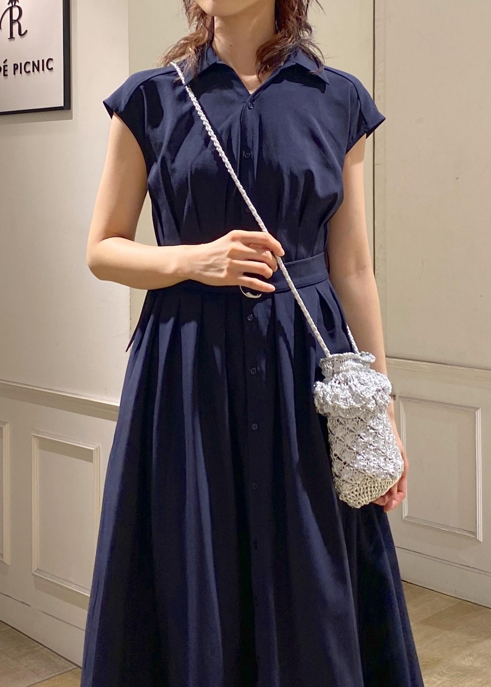 aikoさんの「ビジュー・パールバンドフラットサンダル（ROPE' PICNIC）」を使ったコーディネートの5枚目の写真