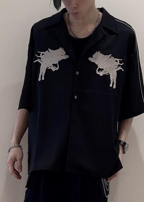「カーゴパンツ、夏コーデ、低身長、シャツ」｜「JUNREDのital. from JUNRed / bean bracelet connected（ブレスレット、シルバー系）」を使った、hikaaa1231さん（メンズ・170cm）の夏コーディネートの4枚目の写真