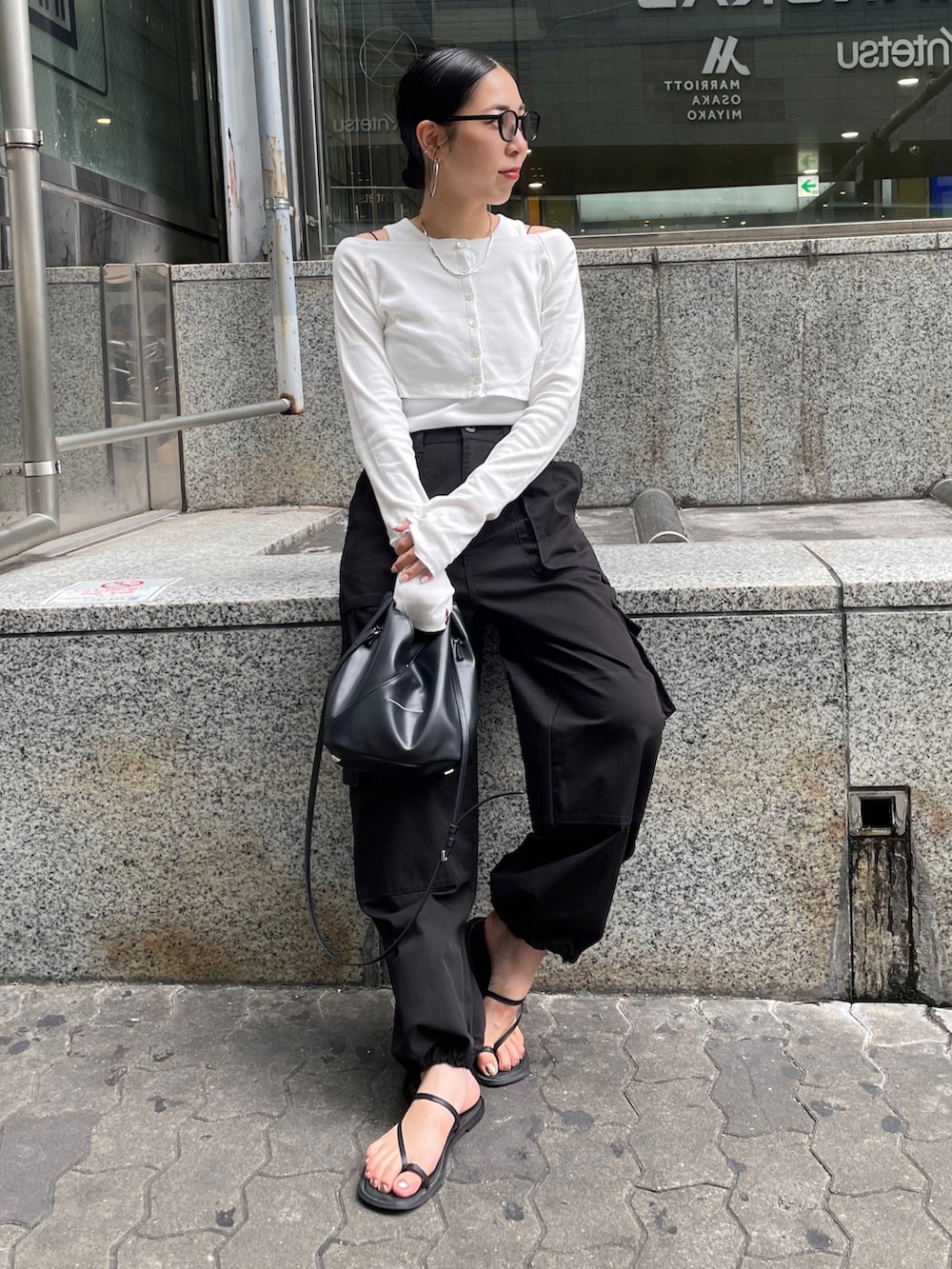 コーデのアクセントに◇*MM⑥*ジャパニーズ クロスボディバッグ MM6 Maison Margiela｜ジャパニーズクロスボディバッグ