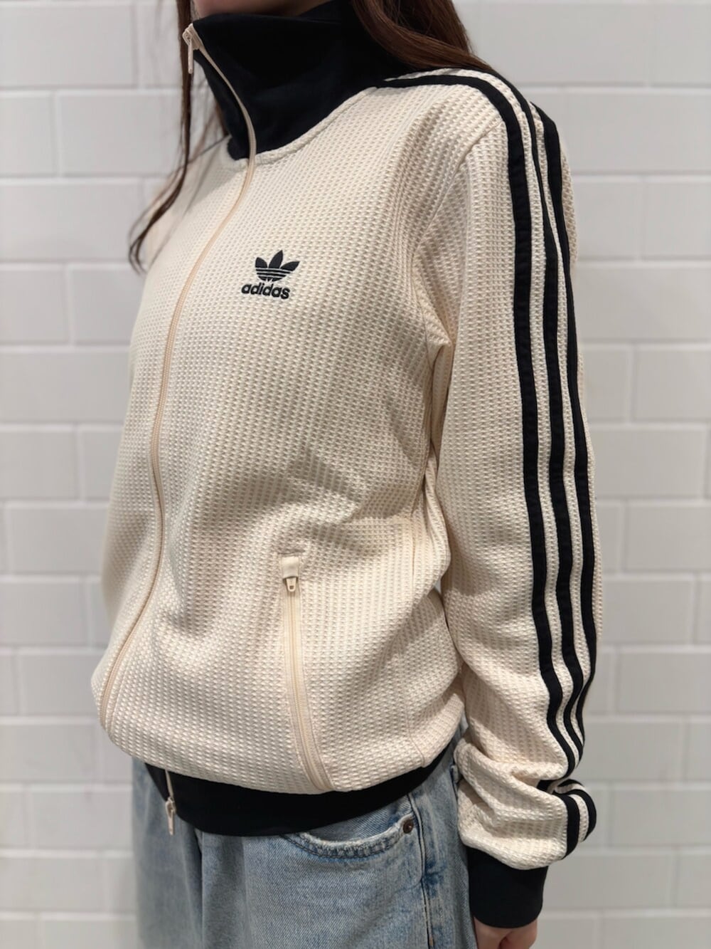 adidas アディカラー ワッフル クラシック トラックトップ アディカラー XS バッグ、アディカラー ワッフル クラシック トラック