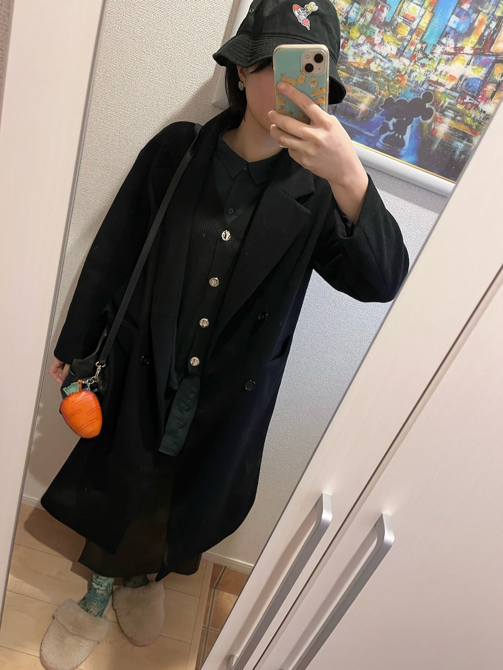 「Availのアイテム（ベスト、ブラック系）」を使った、bitansansuiさん（レディース・162cm）の春コーディネートの2枚目の写真