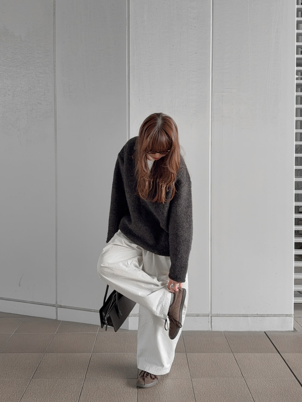 6(ROKU)＞シャギー スキッパー プルオーバーを使った人気ファッション