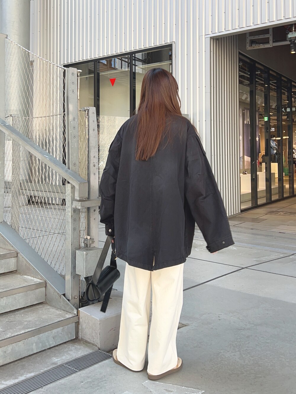 6(ROKU)＞コットン パワーショルダー スリーブ プルオーバーを使った