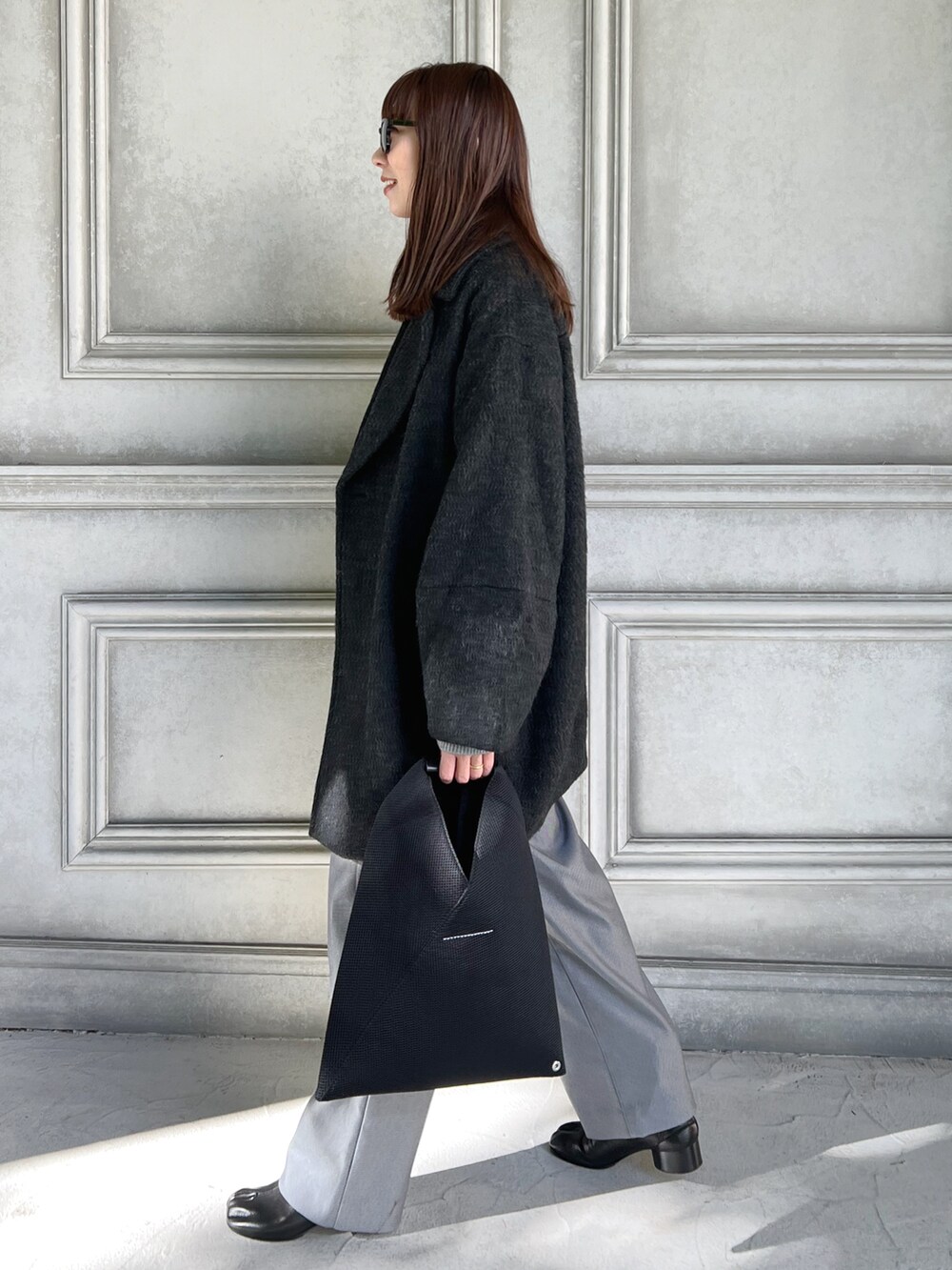 MINAE｜Happy Johnのピーコートを使ったコーディネート - WEAR
