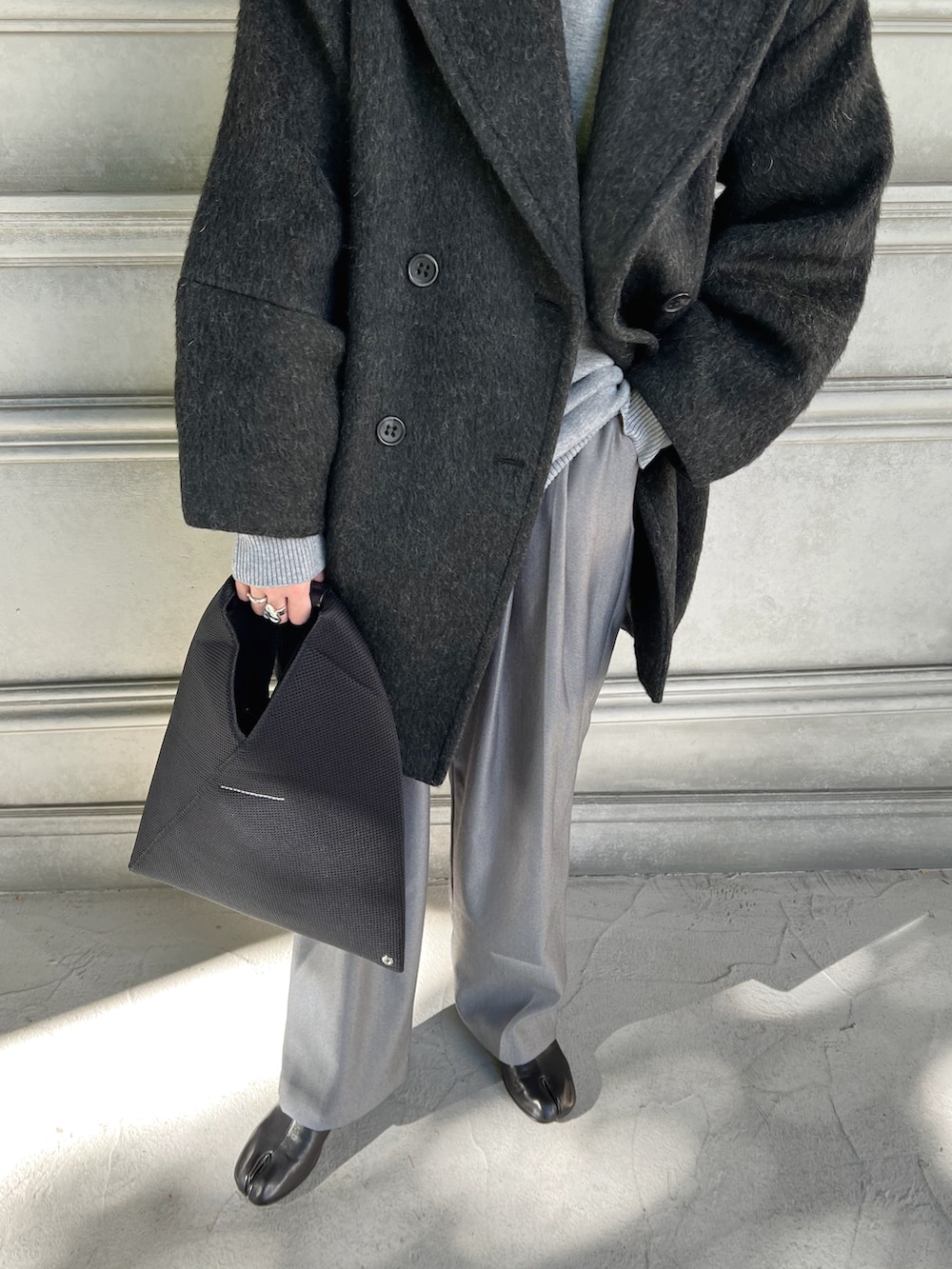 MINAE｜Happy Johnのピーコートを使ったコーディネート - WEAR