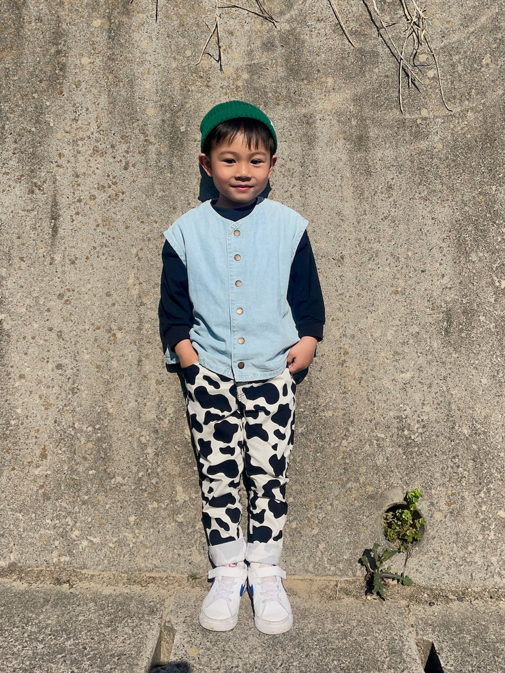 りつぼーさんの「B:MING by BEAMS / リブ ワッチキャップ（B:MING by BEAMS）」を使ったコーディネートの2枚目の写真
