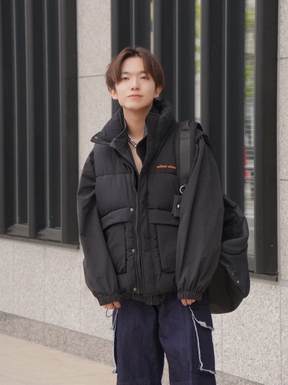 mihns closet ダウンベスト 黒 mihns closet ダウンベスト ベスト 「mihns closet/ミンズ