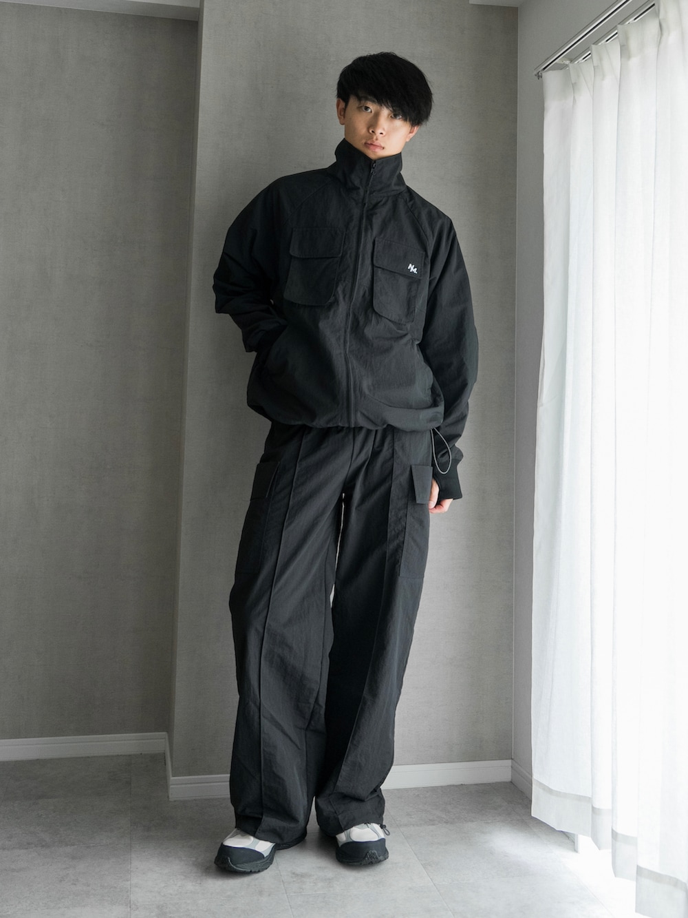 Suzu｜Nanmo.のナイロンジャケットを使ったコーディネート - WEAR