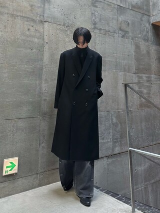 LAD MUSICIAN チェスターコート（ブラック×グレー×イエロー） 1700709860_320.jpg