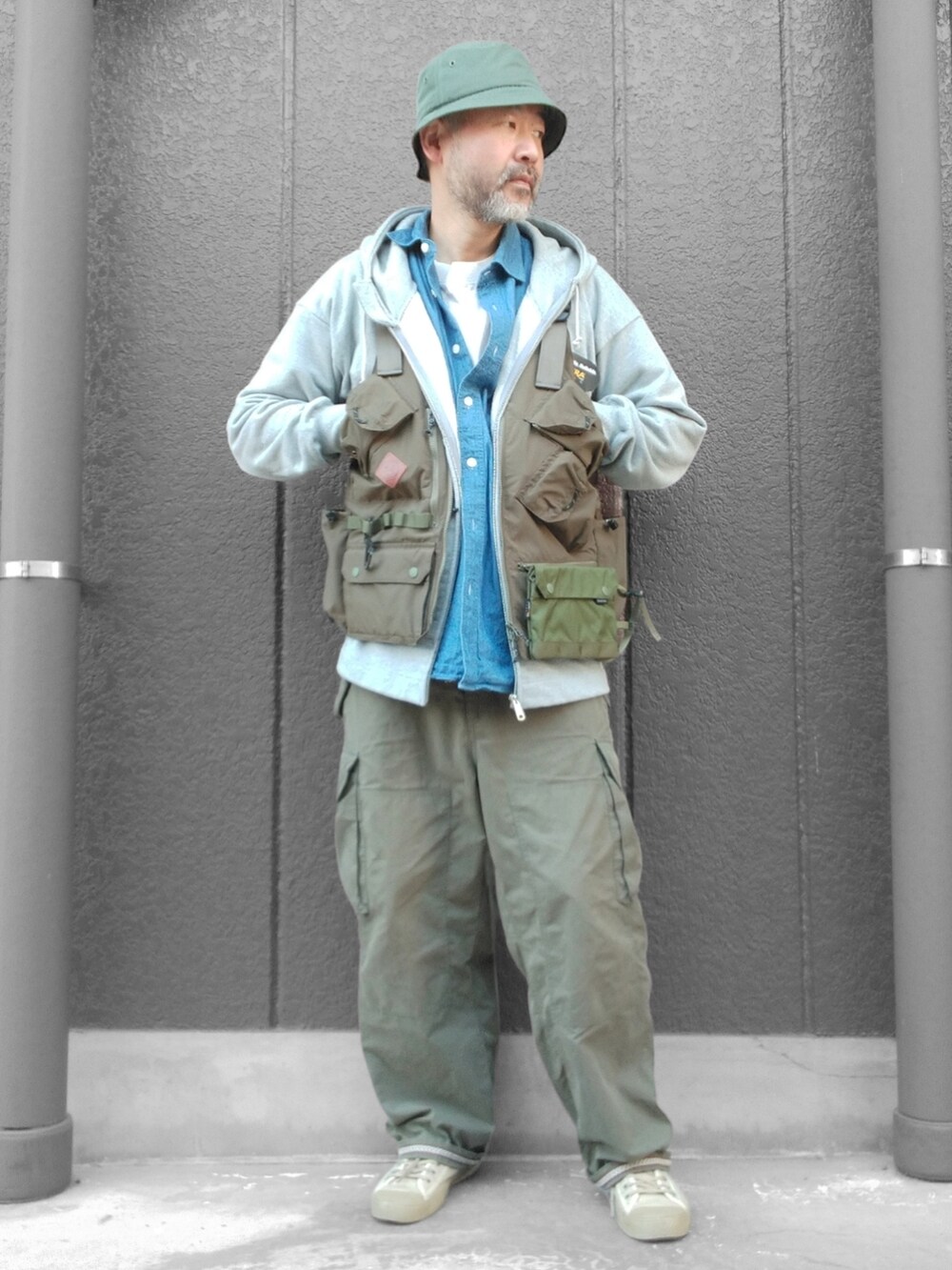 トップス ADDICT Military Cargo S/S ADDICT Military Cargo S/S