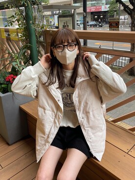 【たまちゃん】　リモンタ 丸八コラボ　ロングダウンベスト a2611.jpg