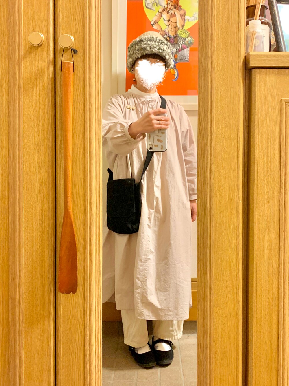 「今日のコーデ、今日の服、マルシェ購入品、サマンサモスモス、Samansa Mos2」｜「studio la causeのアイテム（バッグ、ブラック系）」を使った、まっきさん（レディース・149cm）の秋コーディネートの3枚目の写真