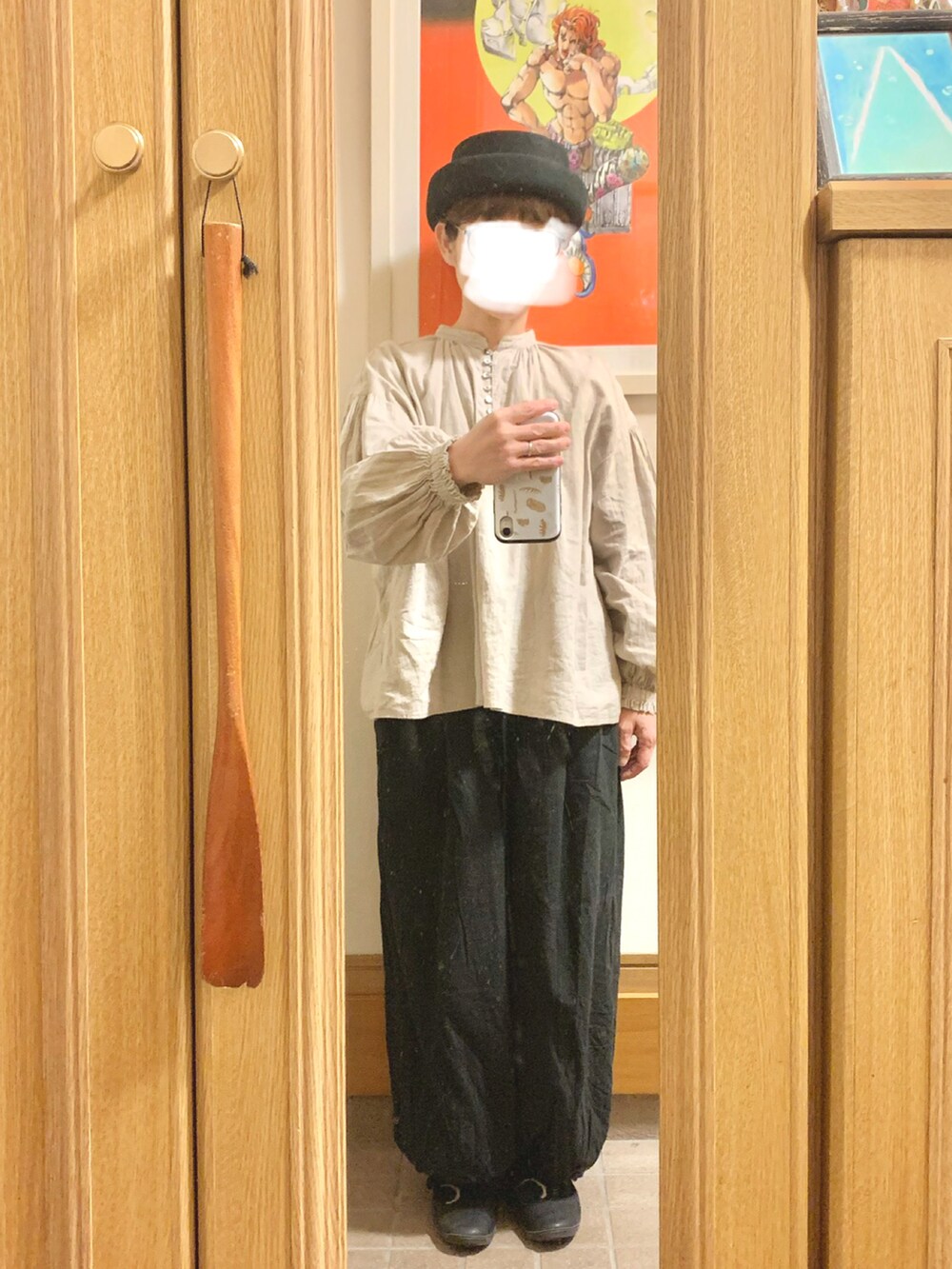 「昨日のコーデ、昨日の服、休日コーデ」｜「SUN VALLEYのアイテム（ノーカラージャケット、ホワイト系）」を使った、まっきさん（レディース・149cm）の秋コーディネートの2枚目の写真