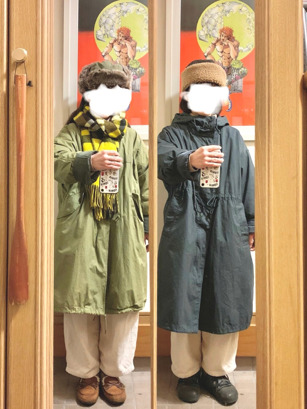 「昨日のコーデ、昨日の服」｜「UNIQLOのアイテム（トップス、ベージュ系）」を使った、まっきさん（レディース・150cm）の冬コーディネートの2枚目の写真