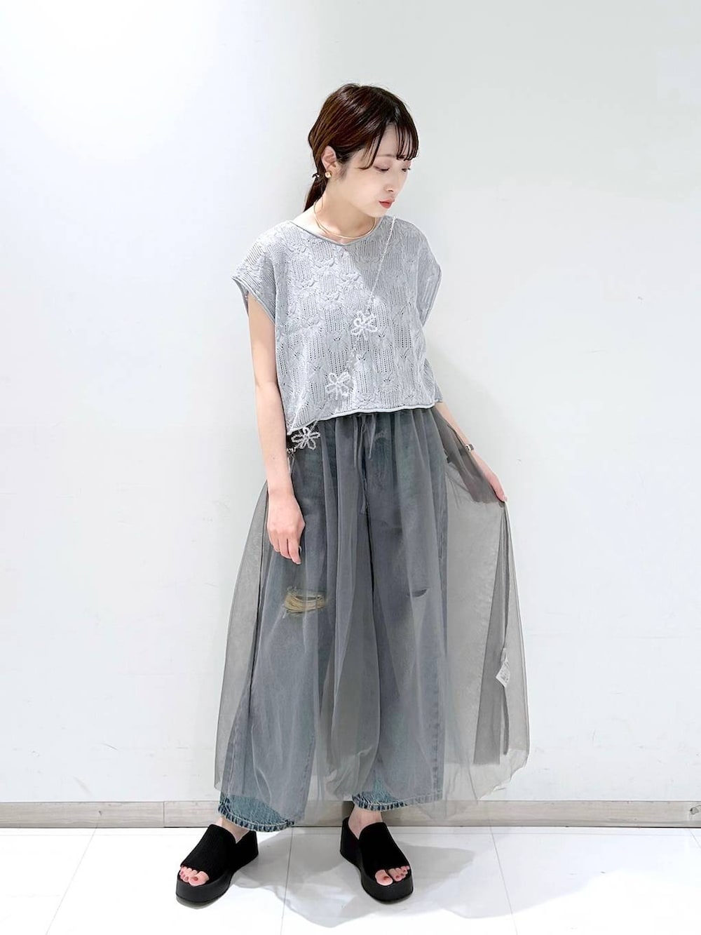 𝘵 𝘰 𝘺 𝘰 .(LOWRYS FARM 本部)｜LOWRYS FARMのTシャツ/カットソーを使ったコーディネート - WEAR