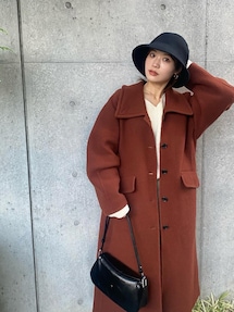 ジャケット・アウター CLANE ARCH SLEEVE REVER COAT CLANE/クラネ】ARCH SLEEVE REVER COAT/アーチスリーブリバー