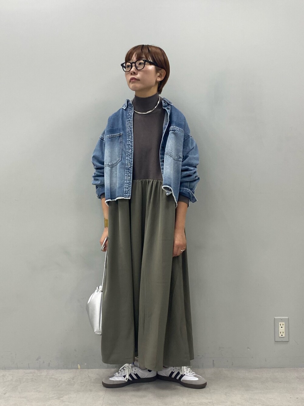 ピュアルセシン♡ヴィンテージライクデニムチュニックシャツ新品未使用