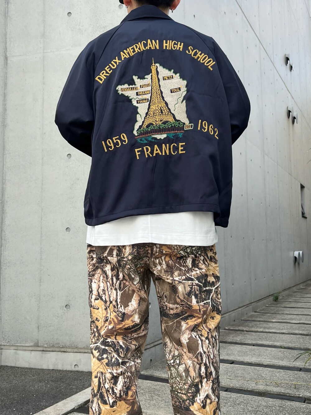 TOWNCRAFT/ タウンクラフト 別注 スーベニアジャケット”PARIS”を使った