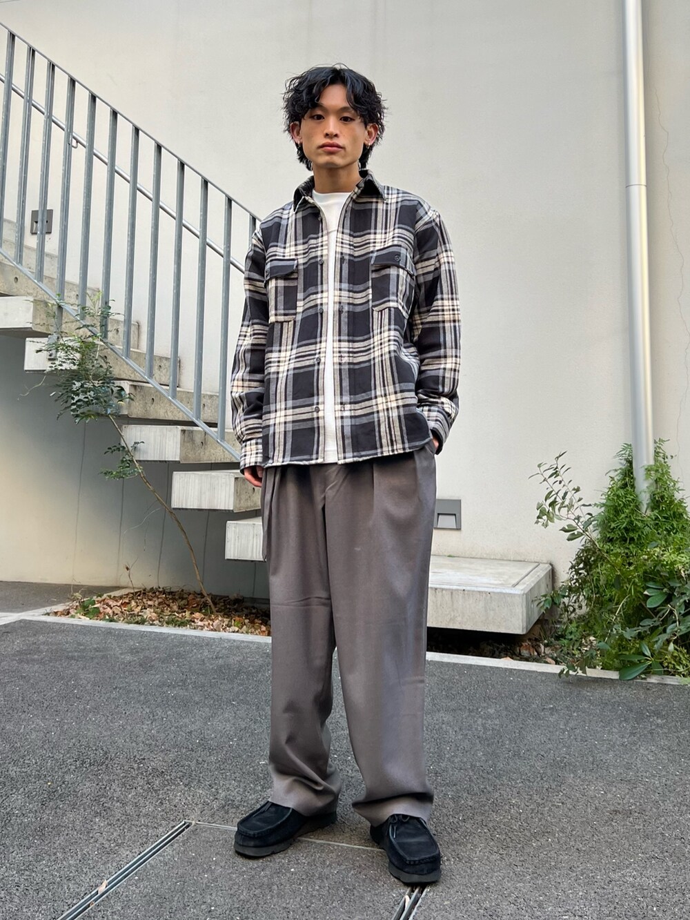 Prentiss / プレンティス 別注 ヘビー ネルチェックシャツを使った人気